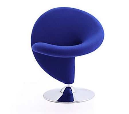 Curl Swivel Accent Chair