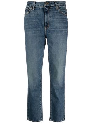 Current/Elliott Cavalier cropped jeans - Blue