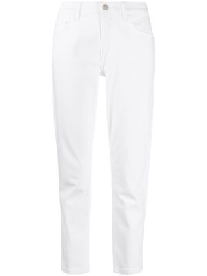 Current/Elliott slim fit jeans - White