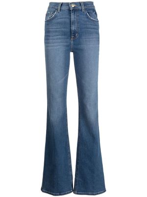 Current/Elliott Vapor boot-cut jeans - Blue