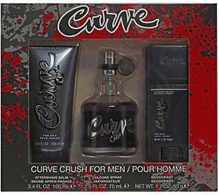 Curve Crush 2.5-oz Cologne 3-Piece Gift Set - M en