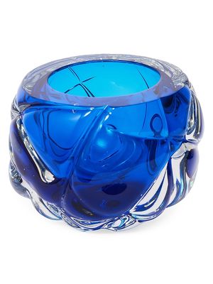 Cut Vase - Blue