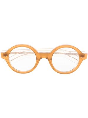 Cutler & Gross 1396 round-frame eyeglasses - Yellow