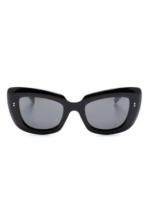 Cutler & Gross 9797 cat-eye frame sunglasses - Black