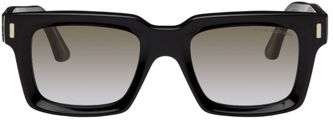 Cutler And Gross Black 1386 Square Sunglasses