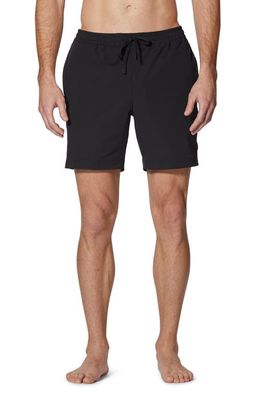 Cuts Crossover Shorts in Black