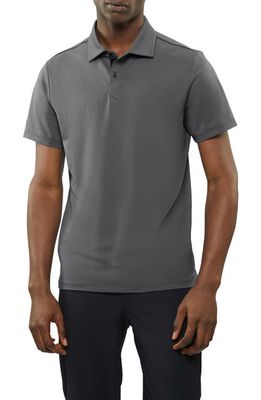 Cuts Hio Performance Golf Polo in Charcoal