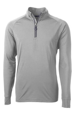Cutter & Buck Adapt Quarter Zip Pullover in Polished