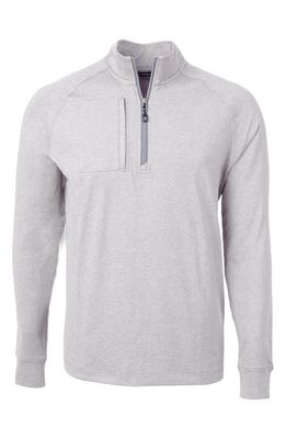 Cutter & Buck Quarter Zip Pullover in Polished Heather
