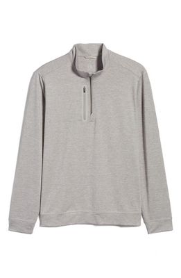 Cutter & Buck Stealth Half Zip Pullover in Polished