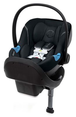 CYBEX Aton M SensorSafe Infant Car Seat & SafeLock Base in Lavastone
