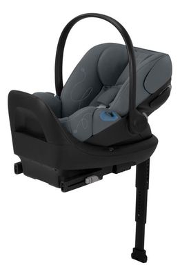 CYBEX Cloud G Lux Comfort Extend SensorSafe Car Seat & Base in Monument Grey