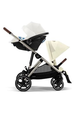 CYBEX Gazelle S & Aton G Stroller & Car Seat Travel System in Seashell Beige