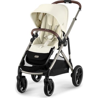 CYBEX Gazelle S Single to Double Stroller in Seashell Beige 