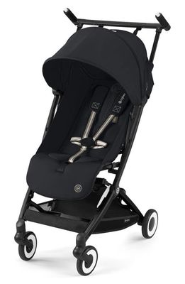 CYBEX Libelle 2 Ultracompact Lightweight Travel Stroller in Magic Black