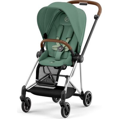 CYBEX MIOS 3 Compact Lightweight Stroller in Leaf Green Brown 