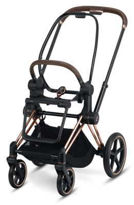 CYBEX Priam Stroller Frame with All Terrain Wheels in Rose Gold