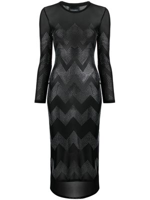 Cynthia Rowley Aaliyah crystal-embellished dress - Black