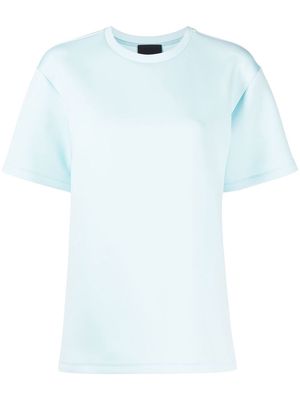 Cynthia Rowley drop-shoulder short-sleeved T-shirt - Blue