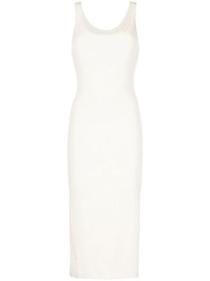 Cynthia Rowley knitted round-neck midi dress - White