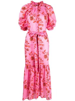 Cynthia Rowley Saratoga floral-print dress - Pink