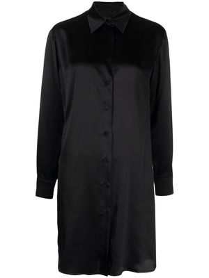 Cynthia Rowley silk shirt dress - Black