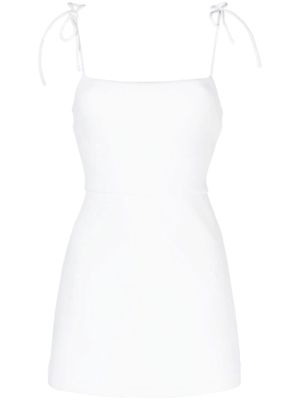 Cynthia Rowley sleeveless mini dress - White