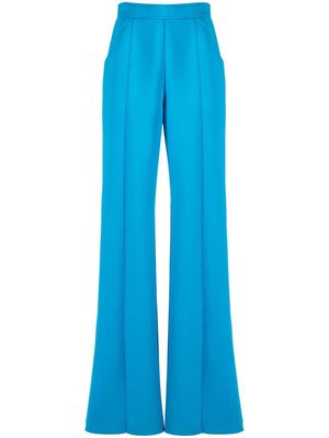 Cynthia Rowley tonal-stitching wide-leg trousers - Blue