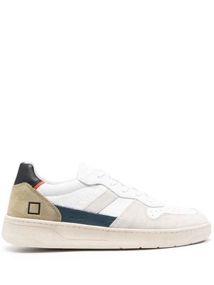 D.A.T.E. Court 2.0 Colored White-Army sneakers