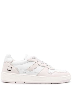 D.A.T.E. Court 2.0 leather-panelled sneakers - White