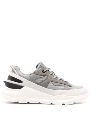 D.A.T.E. Fuga leather sneakers - Grey