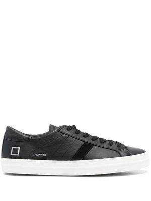 D.A.T.E. Hill Low leather sneakers - Black