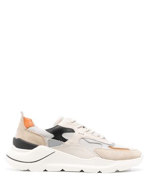 D.A.T.E. low-top panelled sneakers - Neutrals
