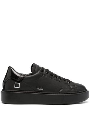 D.A.T.E. Sfera leather sneakers - Black