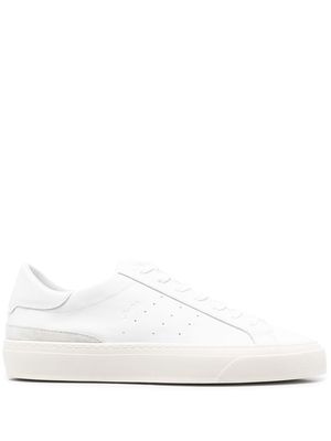 D.A.T.E. Sonica low-top leather sneakers - White