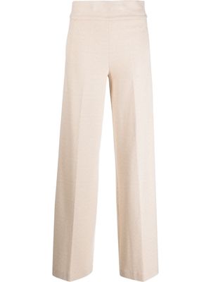 D.Exterior straight-leg cut trousers - Neutrals