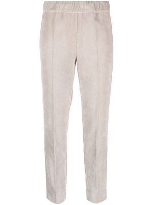 D.Exterior tapered-leg corduroy trousers - Neutrals