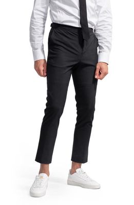D.RT Cannen Slim Fit Ankle Pants in Black