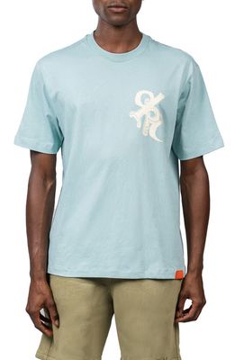 D. RT Logo Graphic T-Shirt in Mint