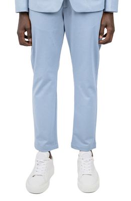 D. RT Maclean Stretch Cotton Blend Pants in Powder Blue