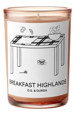 D. S. & Durga Breakfast Highlands Candle