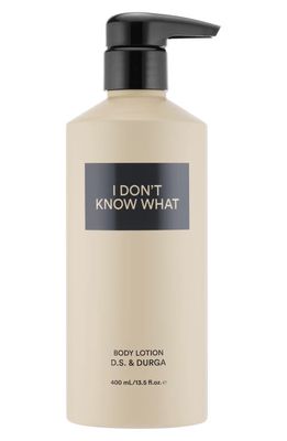 D. S. & Durga I Don't Know What Body Lotion