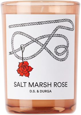 D.S. & DURGA Salt Marsh Rose Candle, 7 oz