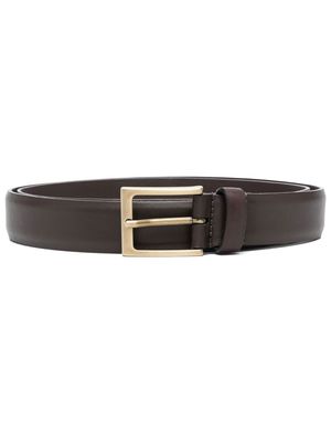 D4.0 Classic leather belt - Brown