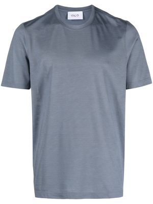 D4.0 crew-neck wool T-shirt - Blue