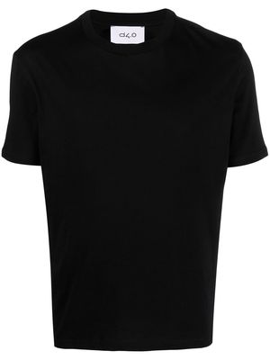 D4.0 round-neck short-sleeve T-shirt - Black