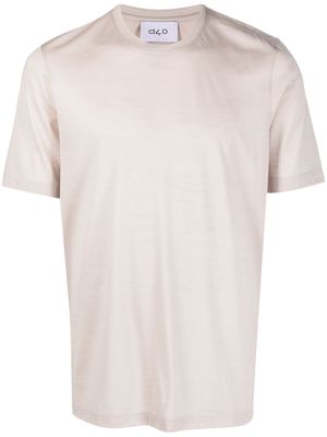D4.0 short-sleeve wool T-shirt - Neutrals