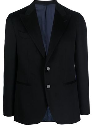 D4.0 single-breasted tailored blazer - Blue