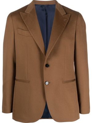 D4.0 single-breasted tailored blazer - Brown