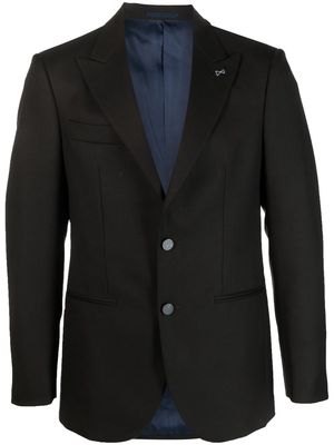 D4.0 single-breasted wool blazer - Brown